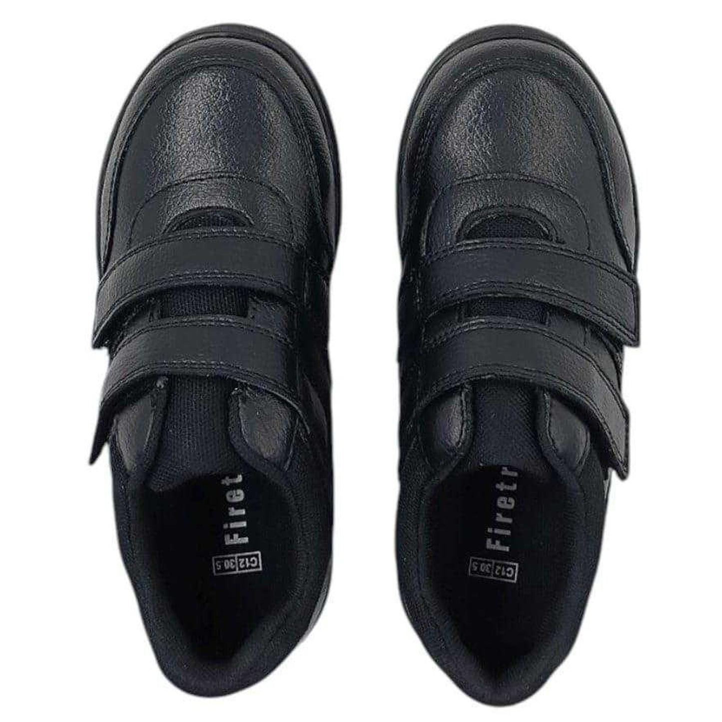 Black - Lifestyle - Firetrap Childrens-Kids Alton School Shoes