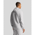 White - Side - Lyle & Scott Mens Pull Over Hoodie