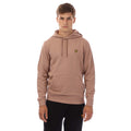 Mauve - Front - Lyle & Scott Mens Pull Over Hoodie