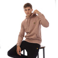Mauve - Lifestyle - Lyle & Scott Mens Pull Over Hoodie