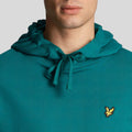 Green - Lifestyle - Lyle & Scott Mens Pull Over Hoodie