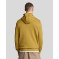 Yellow - Side - Lyle & Scott Mens Pull Over Hoodie