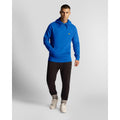 Dark Blue - Back - Lyle & Scott Mens Pull Over Hoodie