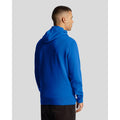 Dark Blue - Side - Lyle & Scott Mens Pull Over Hoodie