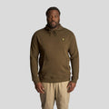 Light Brown - Front - Lyle & Scott Mens Pull Over Hoodie