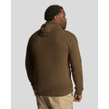 Light Brown - Side - Lyle & Scott Mens Pull Over Hoodie