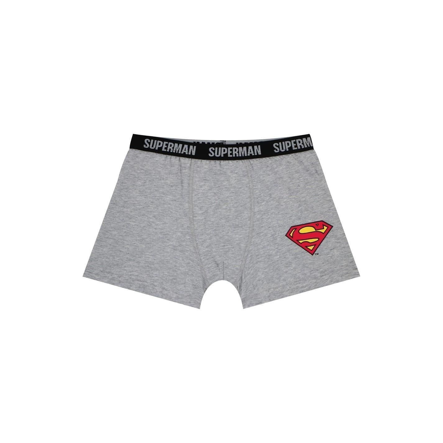 Black-Yellow - Lifestyle - Superman Mens Stretch Boxer Shorts (Pack of 3)