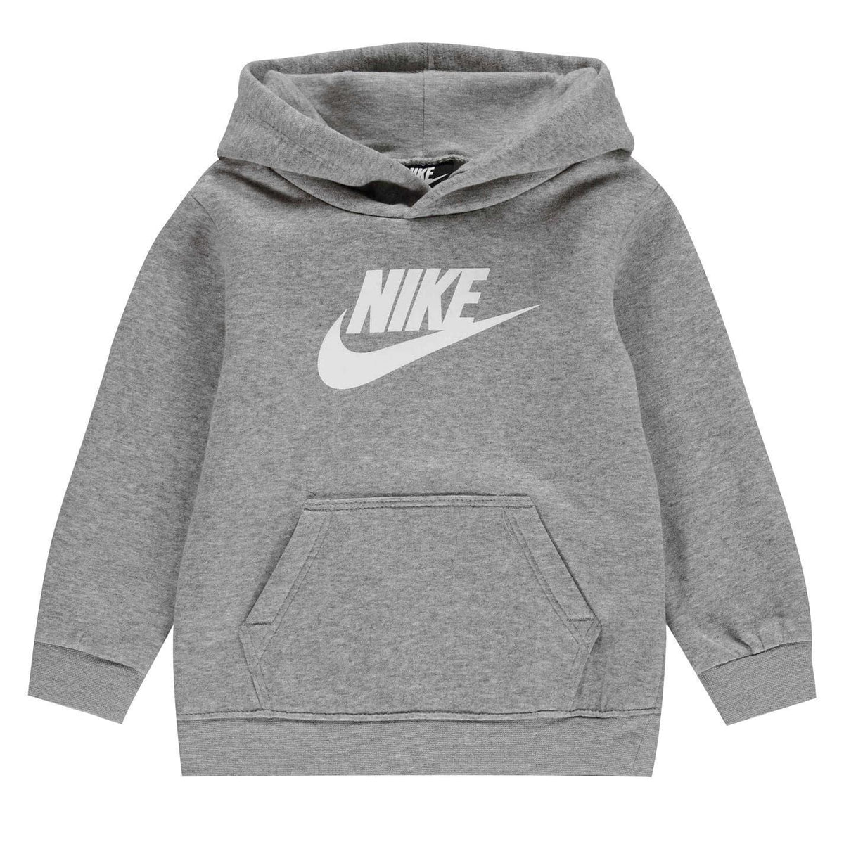 Grey - Pack Shot - Nike Baby Swoosh Fleece Tracksuit