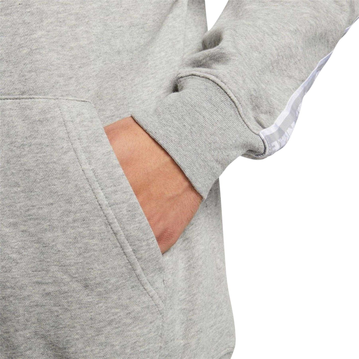 Dark Grey-White - Lifestyle - Nike Mens Club Fleece Hooded Tracksuit
