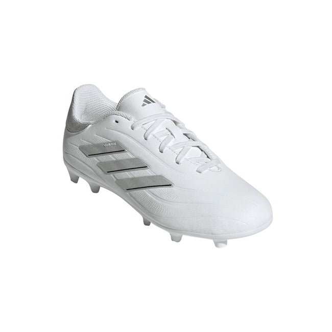 White - Pack Shot - Adidas Childrens-Kids Copa Pure 2 League Firm Ground Football Boots