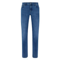 Blue - Front - Boss Mens Maine Denim Regular Jeans