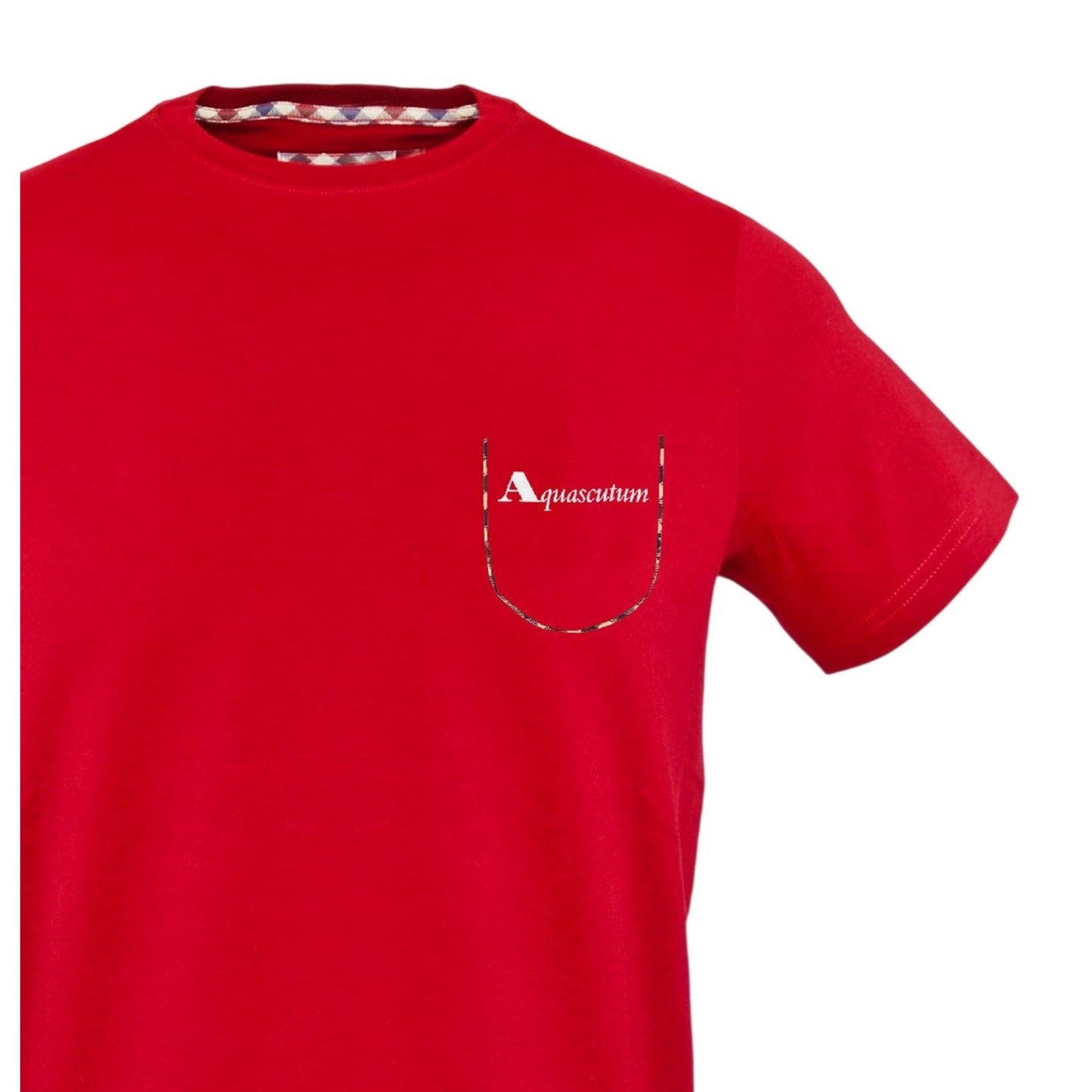 Red - Side - Aquascutum Unisex Adult Dizzy Dino T-Shirt