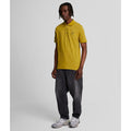 Yellow - Back - Lyle & Scott Mens Plain Polo Shirt