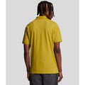 Yellow - Side - Lyle & Scott Mens Plain Polo Shirt