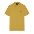 Yellow - Pack Shot - Lyle & Scott Mens Plain Polo Shirt