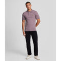 Mauve - Back - Lyle & Scott Mens Plain Polo Shirt