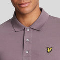 Mauve - Lifestyle - Lyle & Scott Mens Plain Polo Shirt