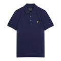 Navy - Front - Lyle & Scott Mens Plain Polo Shirt