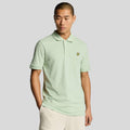 Light Green - Front - Lyle & Scott Mens Plain Polo Shirt