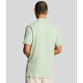 Light Green - Side - Lyle & Scott Mens Plain Polo Shirt
