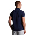 Navy - Back - Lyle & Scott Mens Plain Polo Shirt