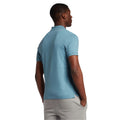 Skipton Blue - Back - Lyle & Scott Mens Plain Polo Shirt
