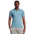 Skipton Blue - Lifestyle - Lyle & Scott Mens Plain Polo Shirt