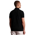 Black - Back - Lyle & Scott Mens Plain Polo Shirt