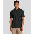 Charcoal - Front - Lyle & Scott Mens Plain Polo Shirt