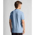 Light Blue - Side - Lyle & Scott Mens Plain Polo Shirt