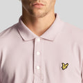 Light Pink - Lifestyle - Lyle & Scott Mens Plain Polo Shirt