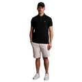 Black - Lifestyle - Lyle & Scott Mens Plain Polo Shirt