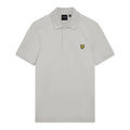 White - Pack Shot - Lyle & Scott Mens Plain Polo Shirt