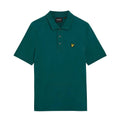 Green - Pack Shot - Lyle & Scott Mens Plain Polo Shirt