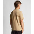Light Beige - Side - Lyle & Scott Mens Plain Polo Shirt