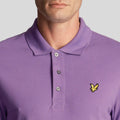 Purple - Lifestyle - Lyle & Scott Mens Plain Polo Shirt