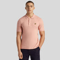 Blush Pink - Front - Lyle & Scott Mens Plain Polo Shirt