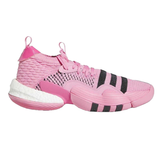 Bliss Pink - Front - Adidas Womens-Ladies Trae Young 2 Lace Up Basketball Shoes