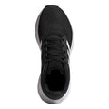 Black-White - Side - Adidas Womens-Ladies Galaxy 6 Running Shoes