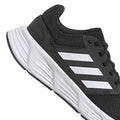 Black-White - Pack Shot - Adidas Womens-Ladies Galaxy 6 Running Shoes