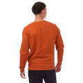 Orange - Side - Lyle & Scott Mens Crew Neck Sweatshirt