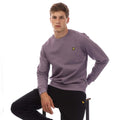 Pale Purple - Lifestyle - Lyle & Scott Mens Crew Neck Sweatshirt
