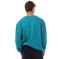 Blue - Side - Lyle & Scott Mens Crew Neck Sweatshirt
