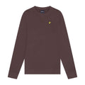 Brown - Pack Shot - Lyle & Scott Mens Crew Neck Sweatshirt