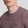 Mauve - Lifestyle - Lyle & Scott Mens Crew Neck Sweatshirt
