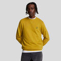Yellow - Front - Lyle & Scott Mens Crew Neck Sweatshirt