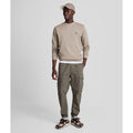 Taupe - Back - Lyle & Scott Mens Crew Neck Sweatshirt