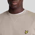 Taupe - Lifestyle - Lyle & Scott Mens Crew Neck Sweatshirt