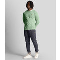 Light Green - Back - Lyle & Scott Mens Crew Neck Sweatshirt