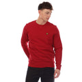 Red - Front - Lyle & Scott Mens Crew Neck Sweatshirt